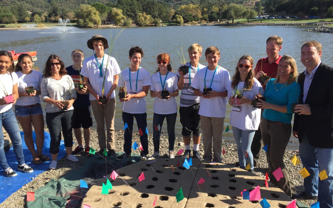 Bioneers highlight MSEL Students work on Civic Center Floating Islands