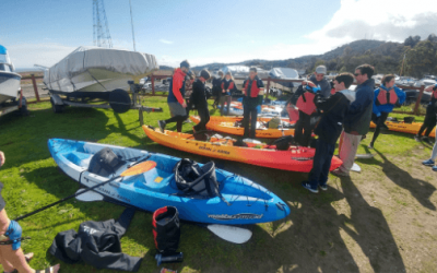 Feb 2019 Creek Clean Up with Marin Academy Students