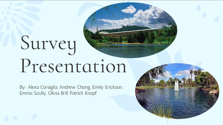 MSEL Civic Center Lagoon Survey Results